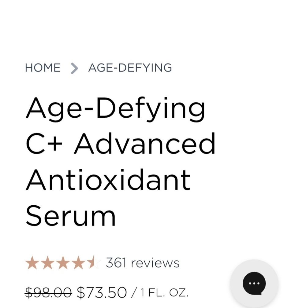 C+ Advanced Antioxidant Serum NWOT - Picture 2 of 5